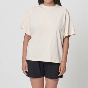 Everybody World Boxy Trash Tee - Medium - off white